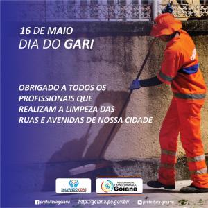 16 de Maio – Dia do Gari