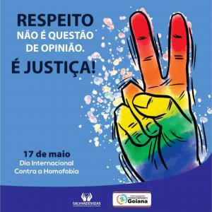 17 de Maio – Dia Internacional Contra a Homofobia .