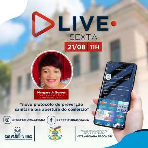 LIVE > Em Goiana, o trabalho da Prefeitura não para! Tire suas dúvidas e fique por dentro de tudo que acontece no município, na Sede e nos Distritos. Sexta – Feira (21), 11h