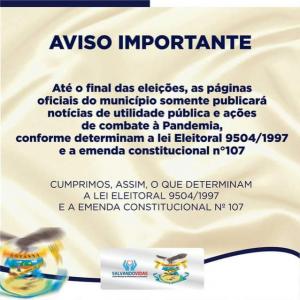 AVISO IMPORTANTE!