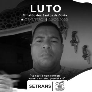 LUTO – Elinaldo dos Santos da Costa ⭐️03/11/1970 ✞03/09/2020