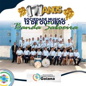 171 Anos – Sociedade 12 de Outubro – Banda Saboeira