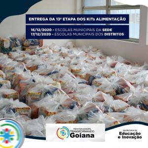 Entrega da 13ª Etapa dos Kits de Alimentação