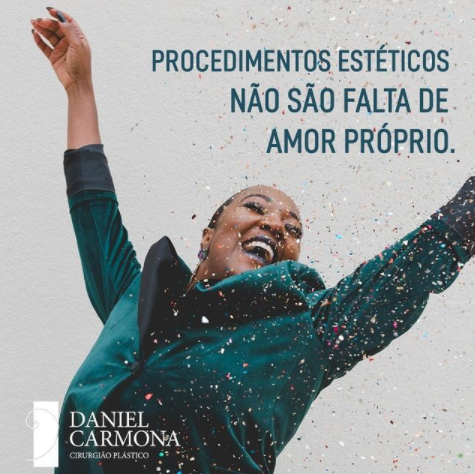 Procedimentos estéticos não são falta de amor próprio.