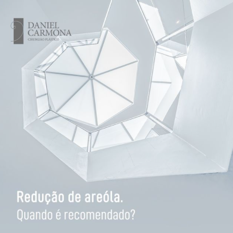 Redução de aréola.