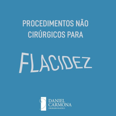 Procedimentos não cirúrgico para a flacidez.