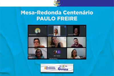 CENTENÁRIO DE PAULO FREIRE É TEMA DE MESA REDONDA EM GOIANA