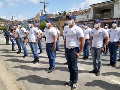 GUARDA MUNICIPAL DE GOIANA RECEBE REFORÇO DE 57 NOVOS AGENTES