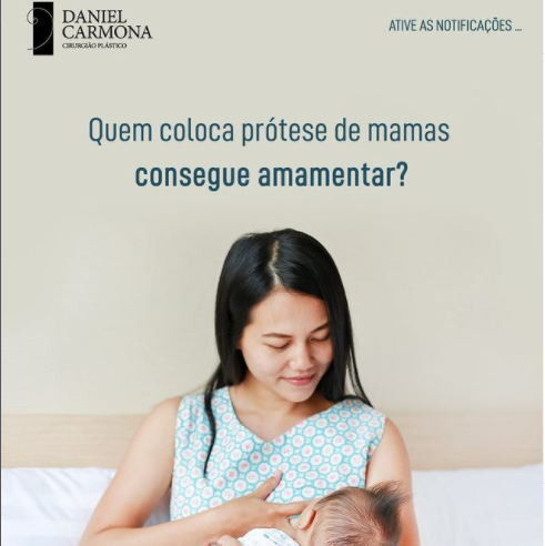 Quem coloca prótese de mamas, consegue amamentar?