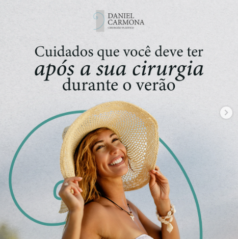 Cuidados que você deve ter após sua cirurgia no verão.