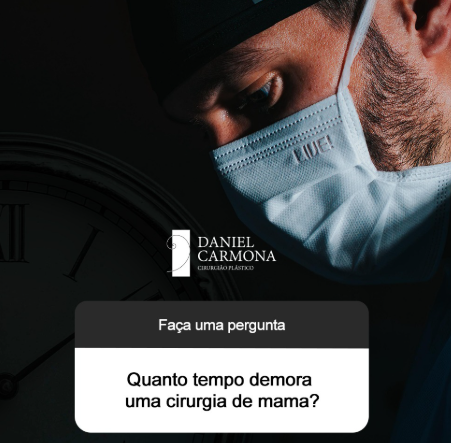 Quanto tempo demora uma cirurgia de mama?
